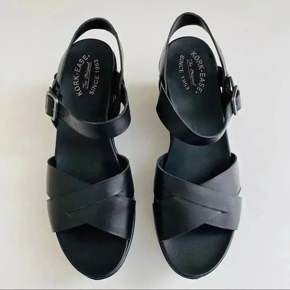 Kork-Ease Ava 2.0 Wedge Leather Sandals